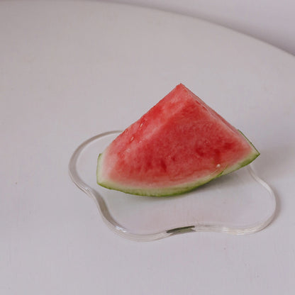 Irregular Shaped Clear Acrylic Coaster by HitMyNeed