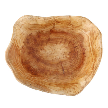 Irregular Wooden Fruit Bowl for Table & Kitchen by HitMyNeed