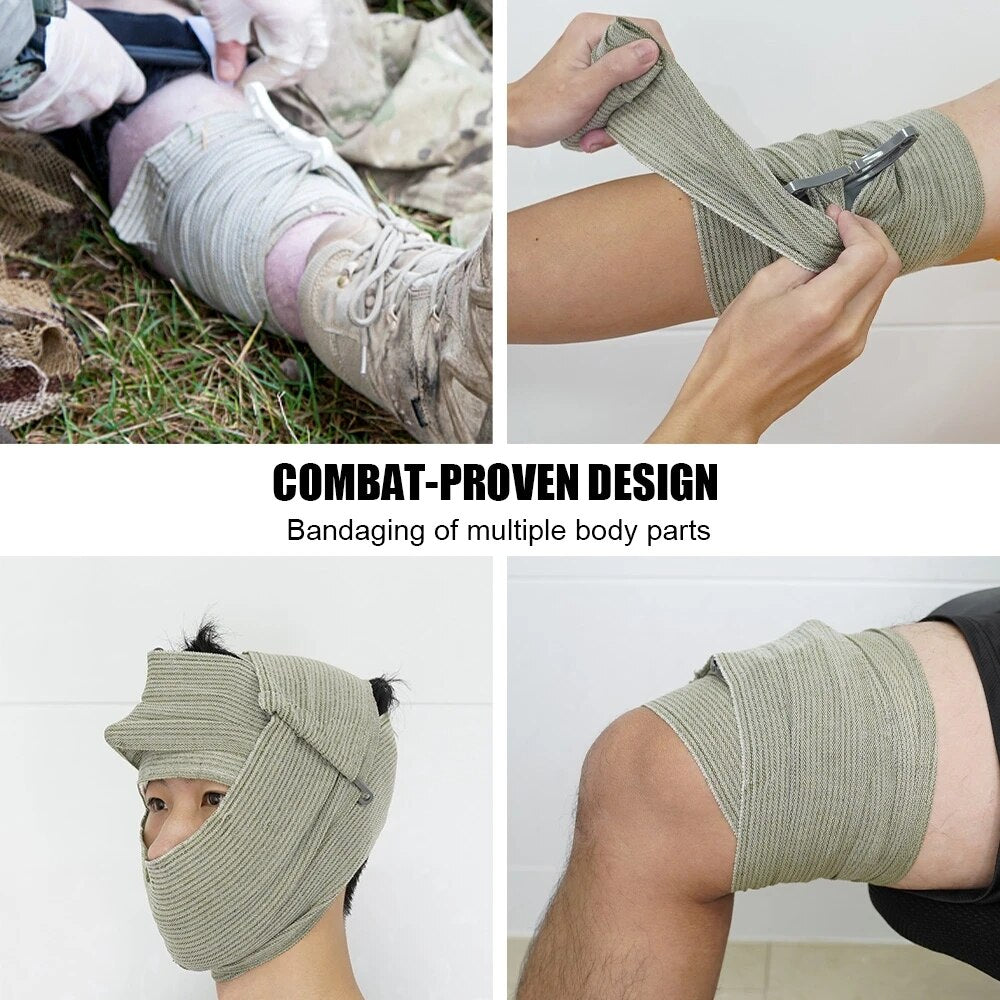 Israeli Trauma Bandage and Tourniquet Kit by HitMyNeed