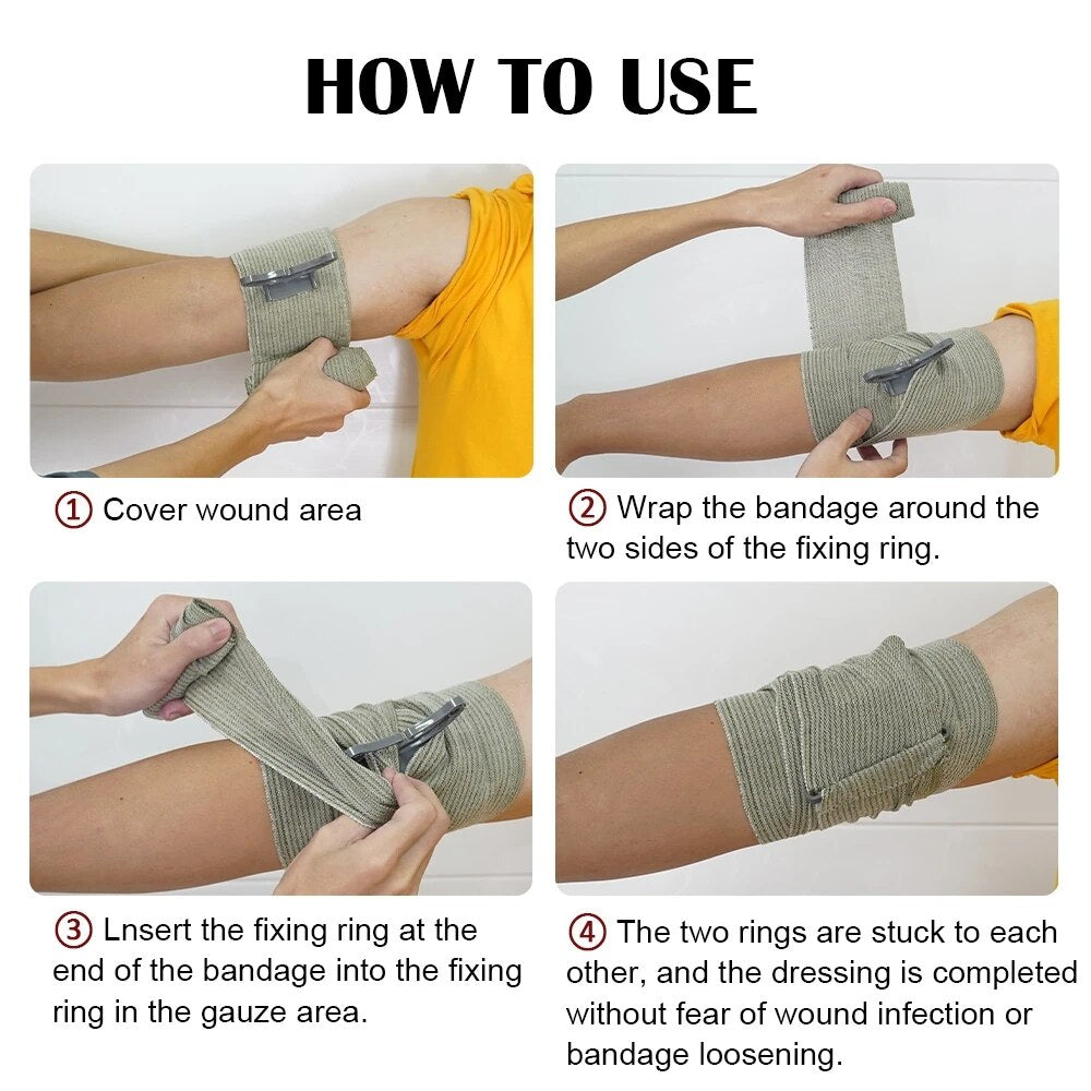 Israeli Trauma Bandage and Tourniquet Kit by HitMyNeed