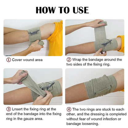 Israeli Trauma Bandage and Tourniquet Kit by HitMyNeed