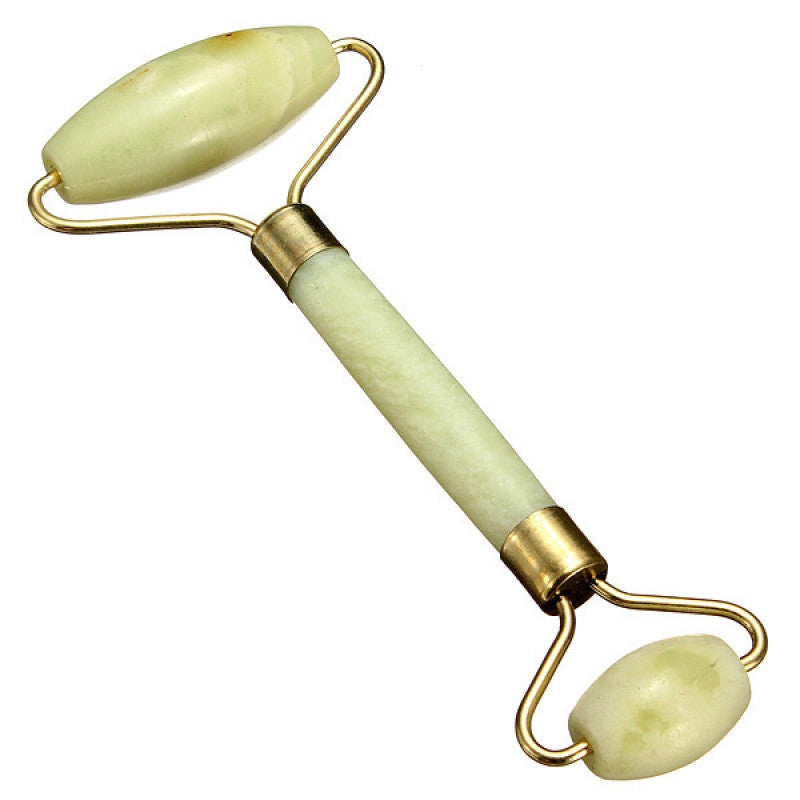 Jade Face Roller Lymphatic Massage Tool by HitMyNeed