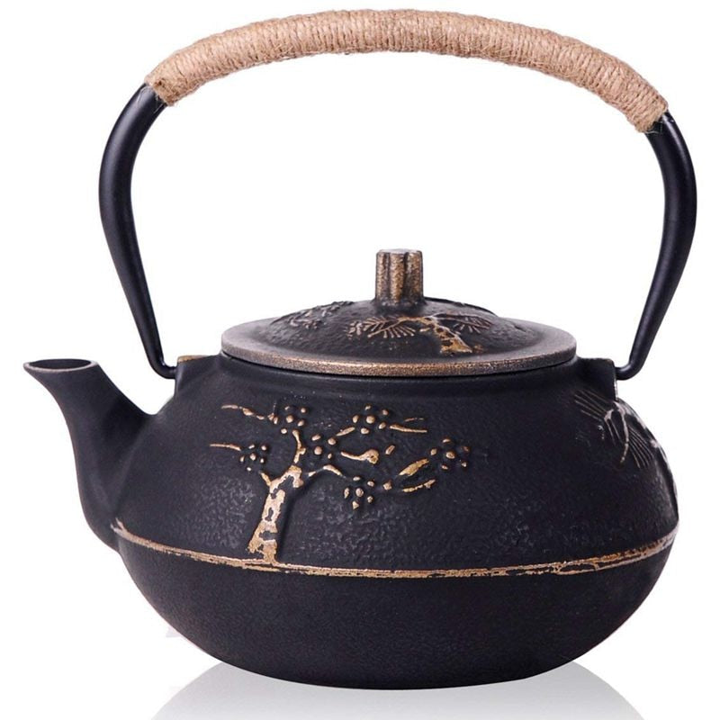 Japanese Cast Iron Teapot 900ml with Infuser by HitMyNeed