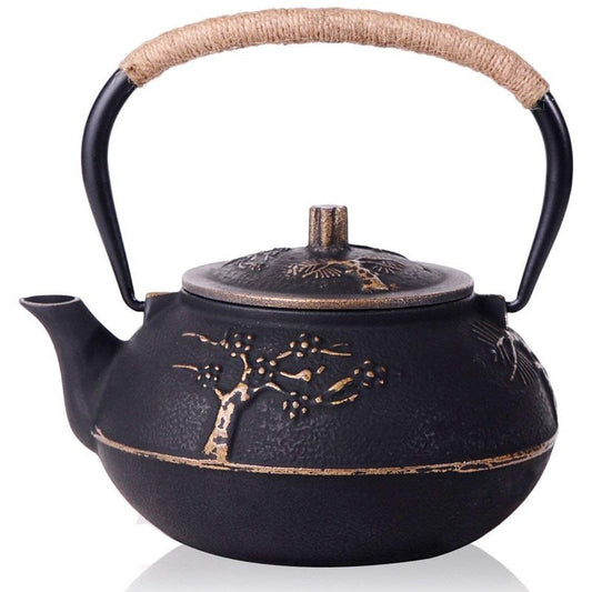 Japanese Cast Iron Teapot 900ml with Infuser by HitMyNeed