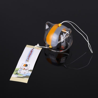 Japanese Glass Cat Wind Chime for Home & Garden by HitMyNeed