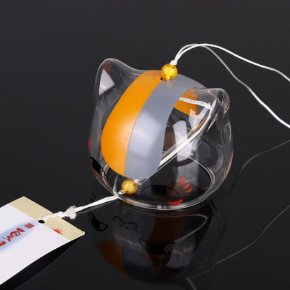 Japanese Glass Cat Wind Chime for Home & Garden by HitMyNeed