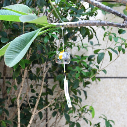 Japanese Glass Cat Wind Chime for Home & Garden by HitMyNeed