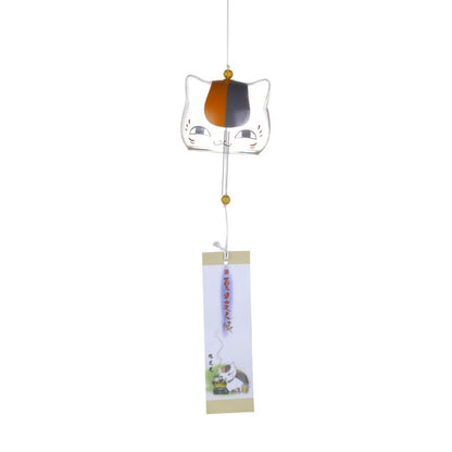 Japanese Glass Cat Wind Chime for Home & Garden by HitMyNeed