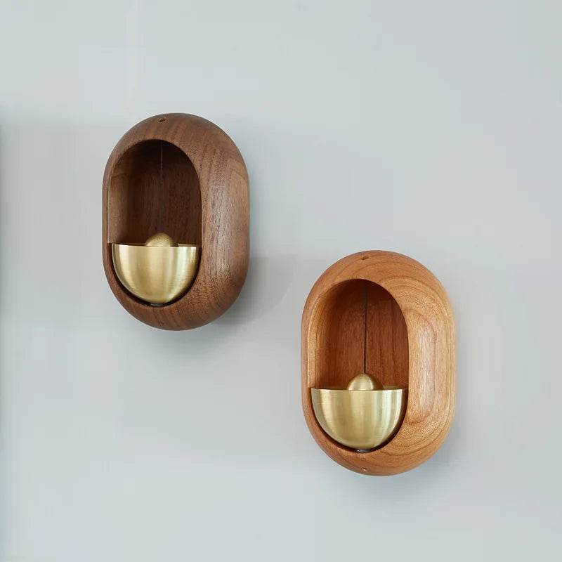Japanese Wooden Wind Chime Wireless Doorbell by HitMyNeed