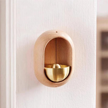 Japanese Wooden Wind Chime Wireless Doorbell by HitMyNeed