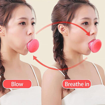 Jaw Exerciser Ball Double Chin & Neck Muscle Trainer by HitMyNeed