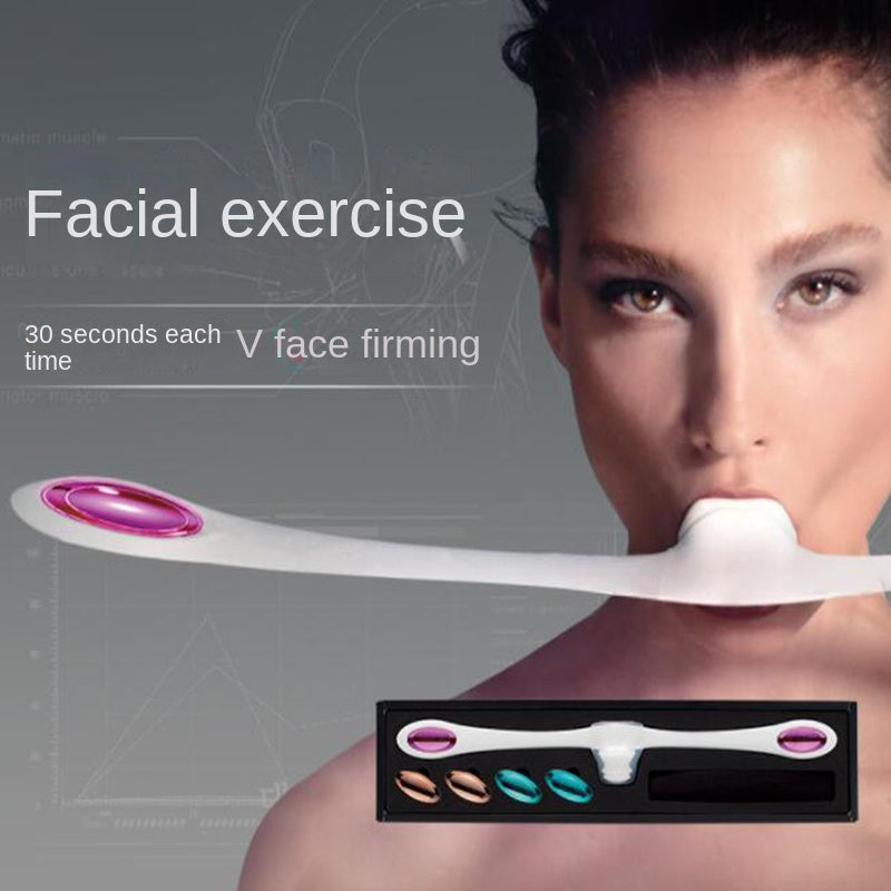Jaw Exerciser Double Chin & Jawline Trainer white by HitMyNeed
