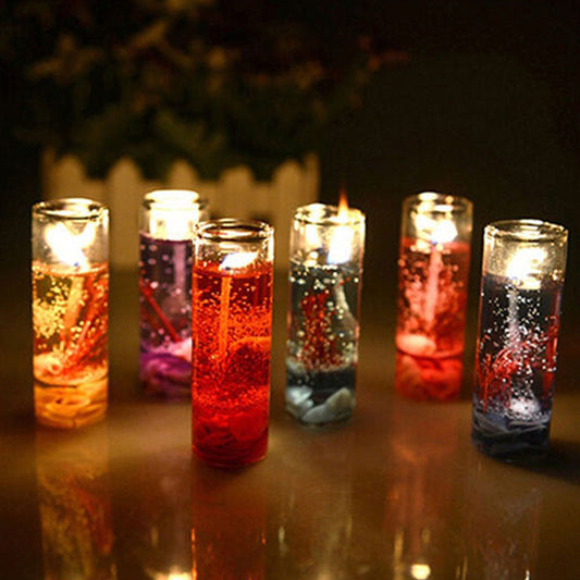 Jelly Candle Home Decoration in Glass Jar by HitMyNeed