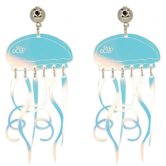 Jellyfish Drop Earrings for Girls and Women by HitMyNeed