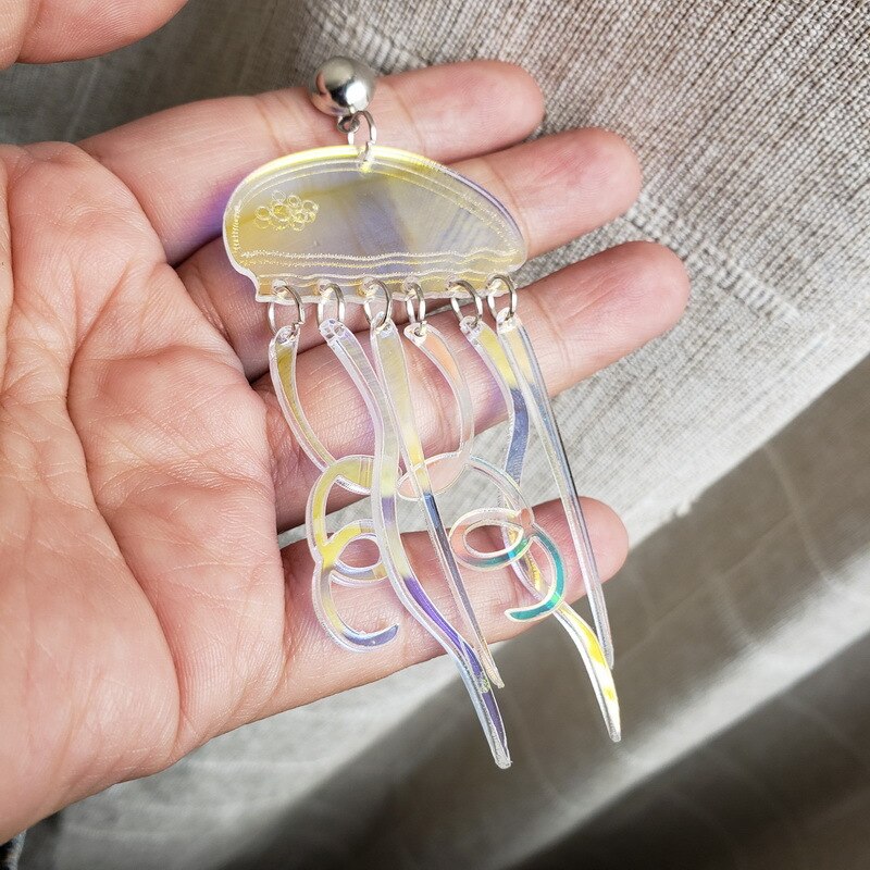 Jellyfish Drop Earrings for Girls and Women by HitMyNeed