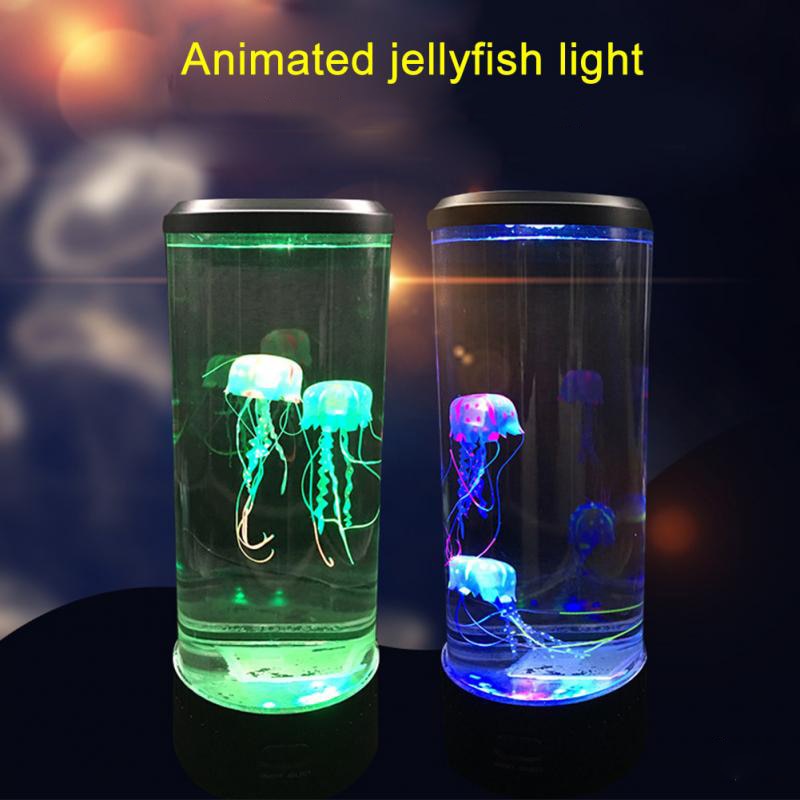 Jellyfish LED Mood Lamp Night Light Aquarium by HitMyNeed