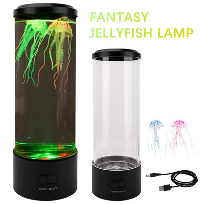 Jellyfish LED Mood Lamp Night Light Aquarium by HitMyNeed