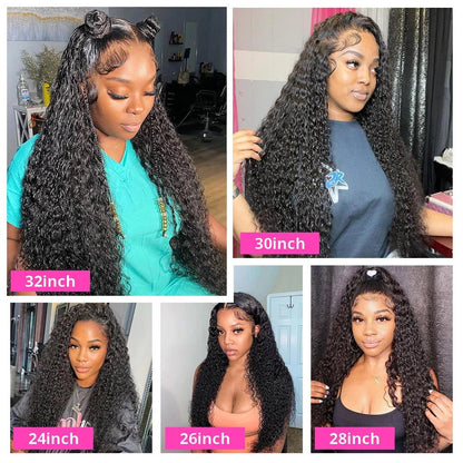 Jerry Curly Deep Kinky Curly HD Lace Front Wig by HitMyNeed