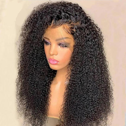 Jerry Curly Deep Kinky Curly HD Lace Front Wig 4x4-closure-wig 18inches 150.0 by HitMyNeed
