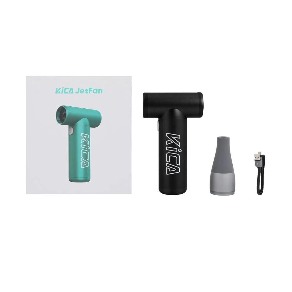Jetfan Rechargeable Air Duster & Mini Turbo Fan black by HitMyNeed