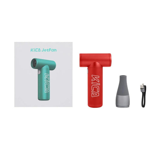Jetfan Rechargeable Air Duster & Mini Turbo Fan red by HitMyNeed