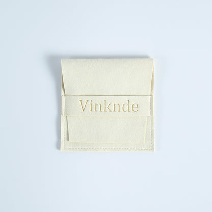 Jewelry Envelope Gift Bags & Storage (100 Pack) beige-with-logo 6-2x6-2cm by HitMyNeed