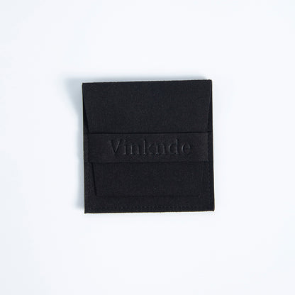 Jewelry Envelope Gift Bags & Storage (100 Pack) black-with-logo 6-2x6-2cm by HitMyNeed