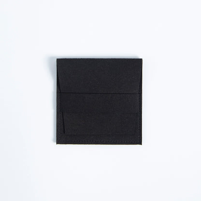 Jewelry Envelope Gift Bags & Storage (100 Pack) black-without-logo 8x8cm by HitMyNeed