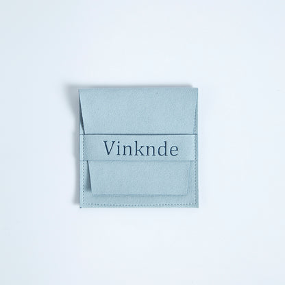 Jewelry Envelope Gift Bags & Storage (100 Pack) blue-with-logo 6-2x6-2cm by HitMyNeed