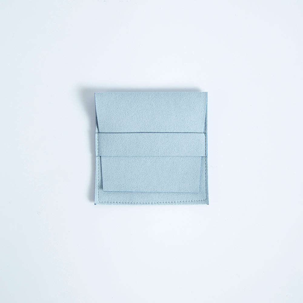 Jewelry Envelope Gift Bags & Storage (100 Pack) blue-without-logo 8x8cm by HitMyNeed