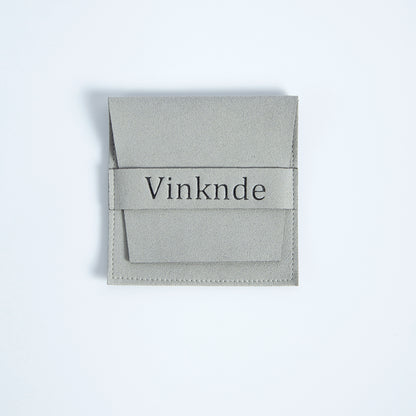 Jewelry Envelope Gift Bags & Storage (100 Pack) gray-with-logo 6-2x6-2cm by HitMyNeed