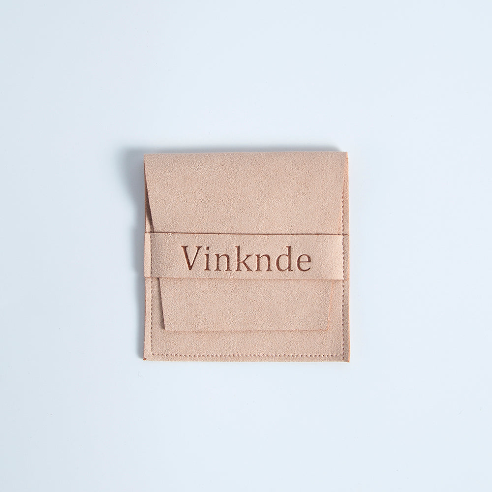 Jewelry Envelope Gift Bags & Storage (100 Pack) l-pink-with-logo 8x8cm by HitMyNeed