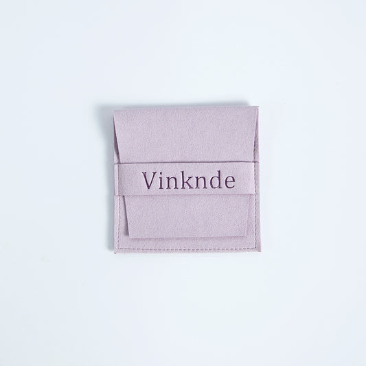 Jewelry Envelope Gift Bags & Storage (100 Pack) purple-with-logo 8x8cm by HitMyNeed