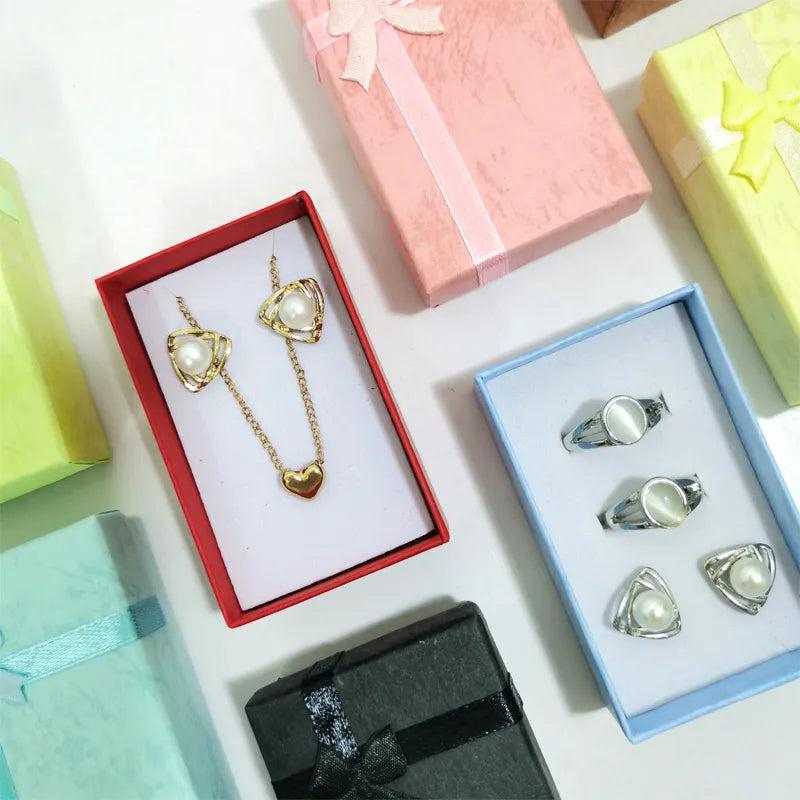 Jewelry Gift Boxes with Inserts (Set of 12) by HitMyNeed