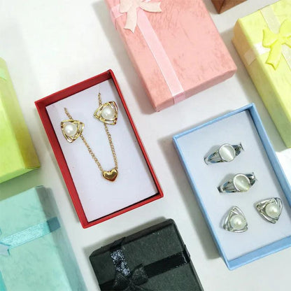 Jewelry Gift Boxes with Inserts (Set of 12) by HitMyNeed
