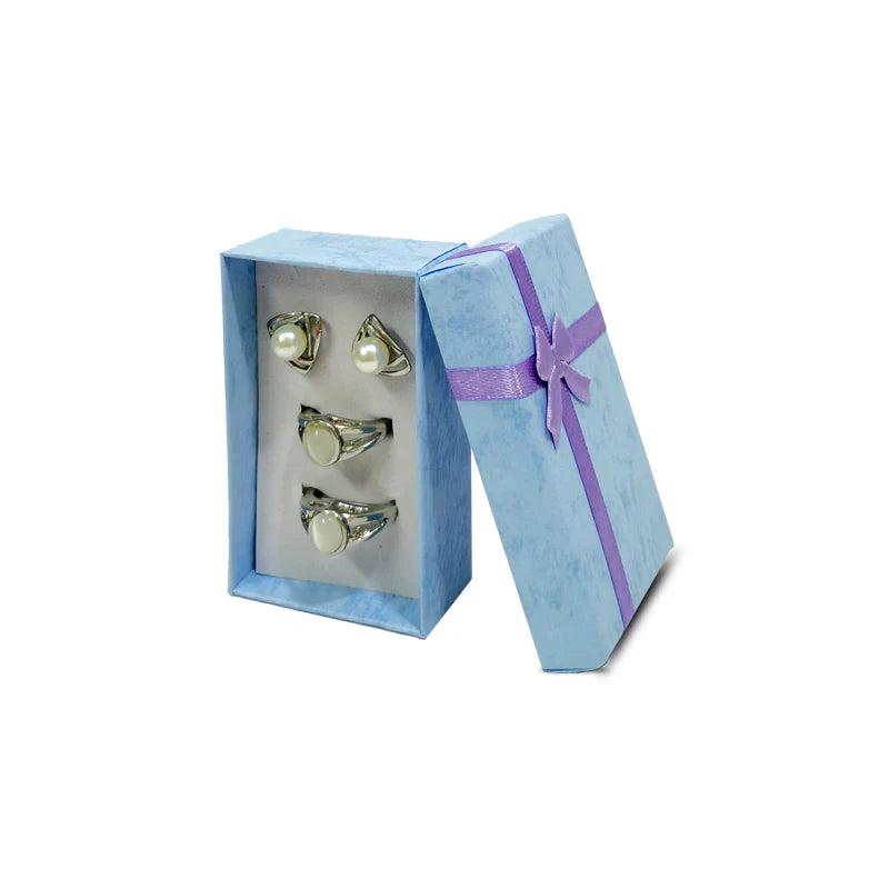 Jewelry Gift Boxes with Inserts (Set of 12) purple by HitMyNeed