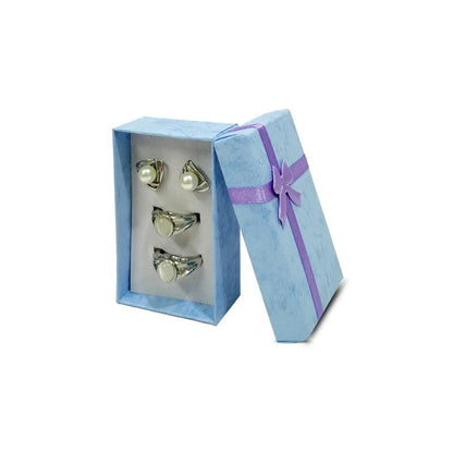 Jewelry Gift Boxes with Inserts (Set of 12) purple by HitMyNeed