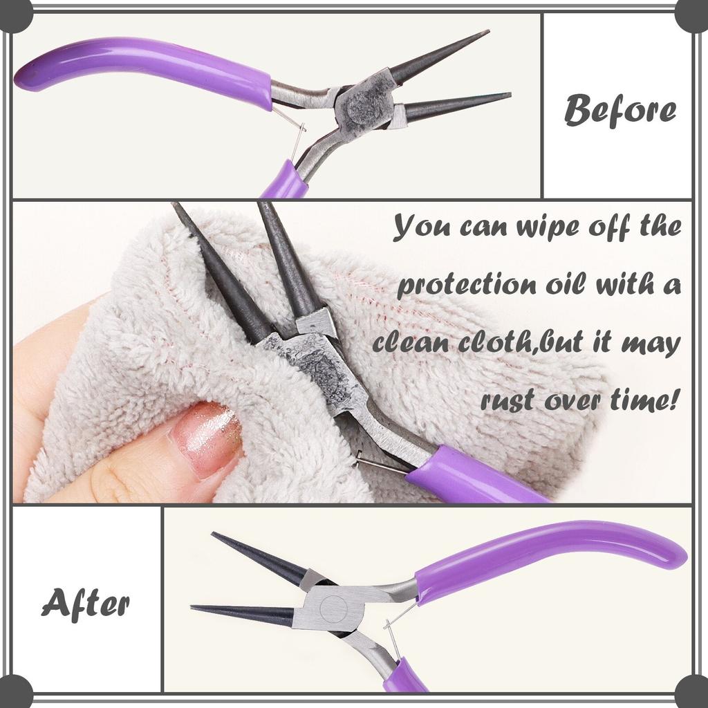 Jewelry Making Pliers Set with Rubber Grip (3 pcs) by HitMyNeed