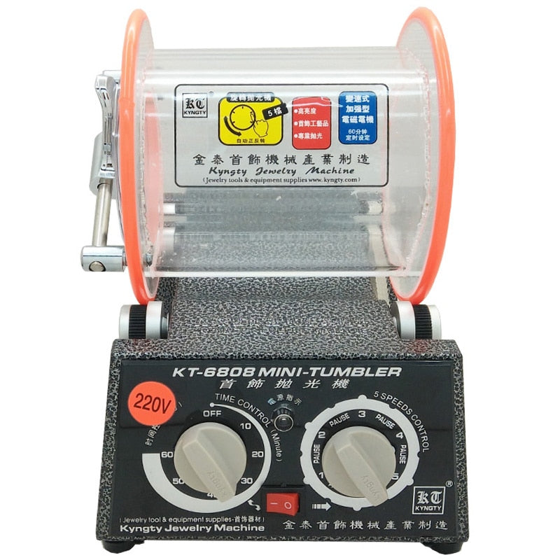 Jewelry Polisher 3 kg Rotary Tumbler, 220V EU Plug by HitMyNeed