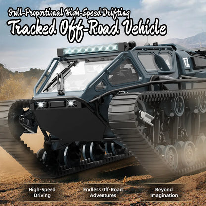 JJRC C8812 LED Tracked RC Tank Car with Drift by HitMyNeed