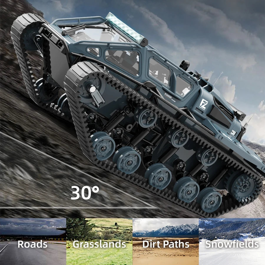 JJRC C8812 LED Tracked RC Tank Car with Drift by HitMyNeed