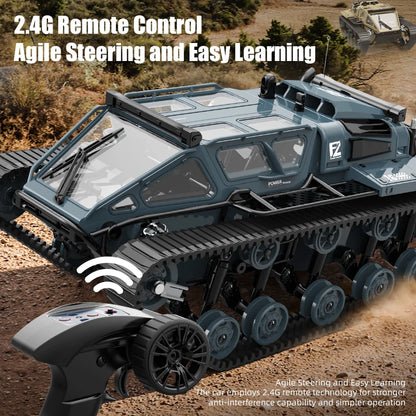 JJRC C8812 LED Tracked RC Tank Car with Drift by HitMyNeed