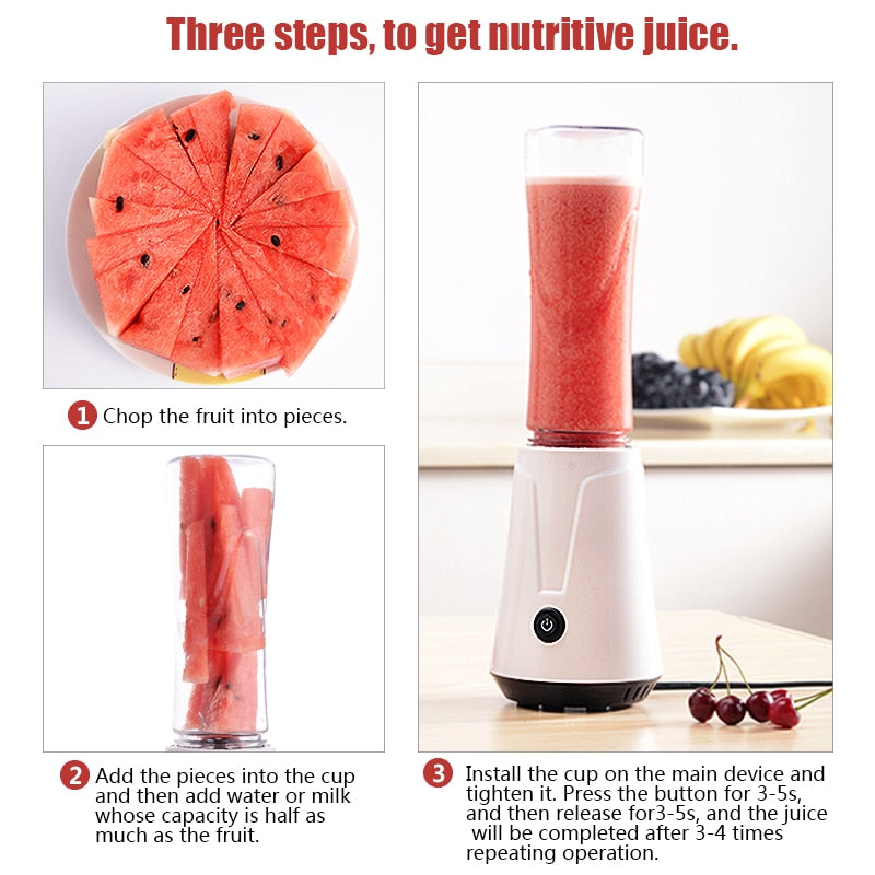 Juice Maker Multi-Functional Blender 600ml by HitMyNeed