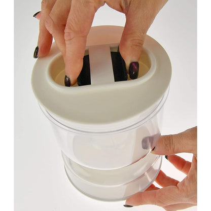 Juice Separator Pickle and Olive Dispenser Jar by HitMyNeed