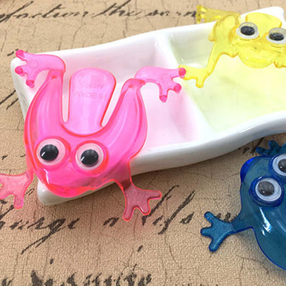 Jumping Frog Finger Press Toys - Set of 10 by HitMyNeed