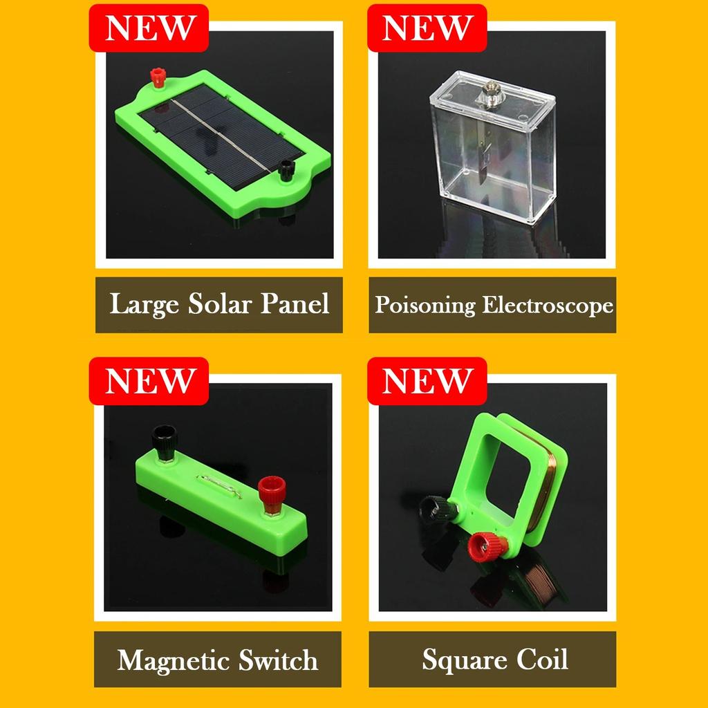 Junior High Lab Electricity & Electromagnetics Kit by HitMyNeed