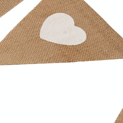 Just Married Burlap Banner Wedding Decoration by HitMyNeed