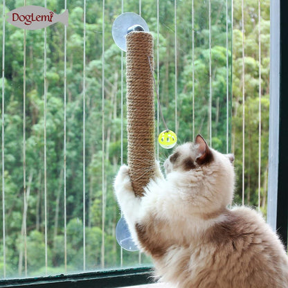 Jute Wall Mounted Cat Scratching Post by HitMyNeed