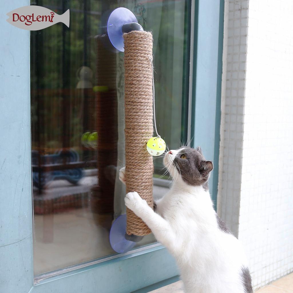 Jute Wall Mounted Cat Scratching Post by HitMyNeed