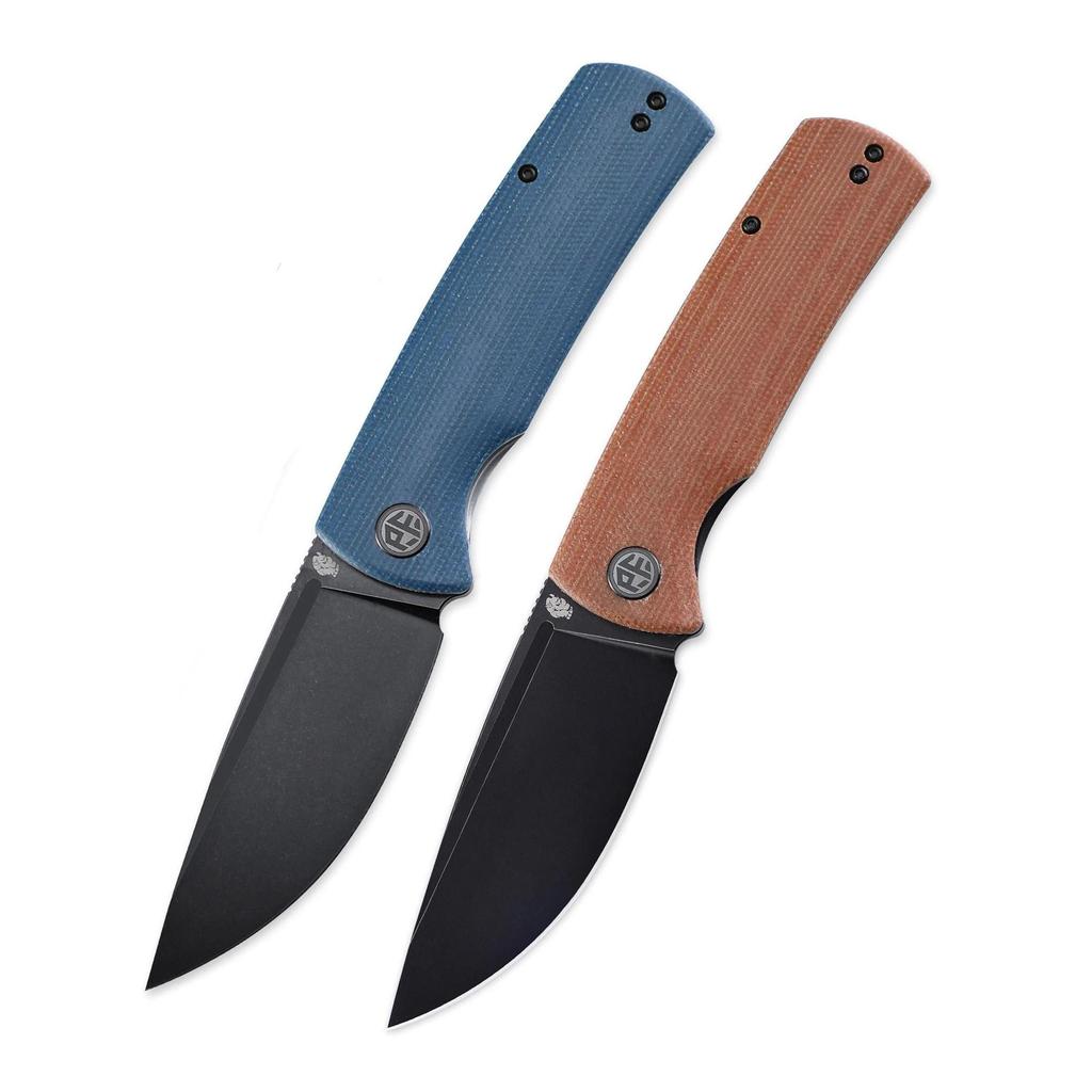 K110 Steel Folding Knife with G10 Micarta Handle 21cm by HitMyNeed